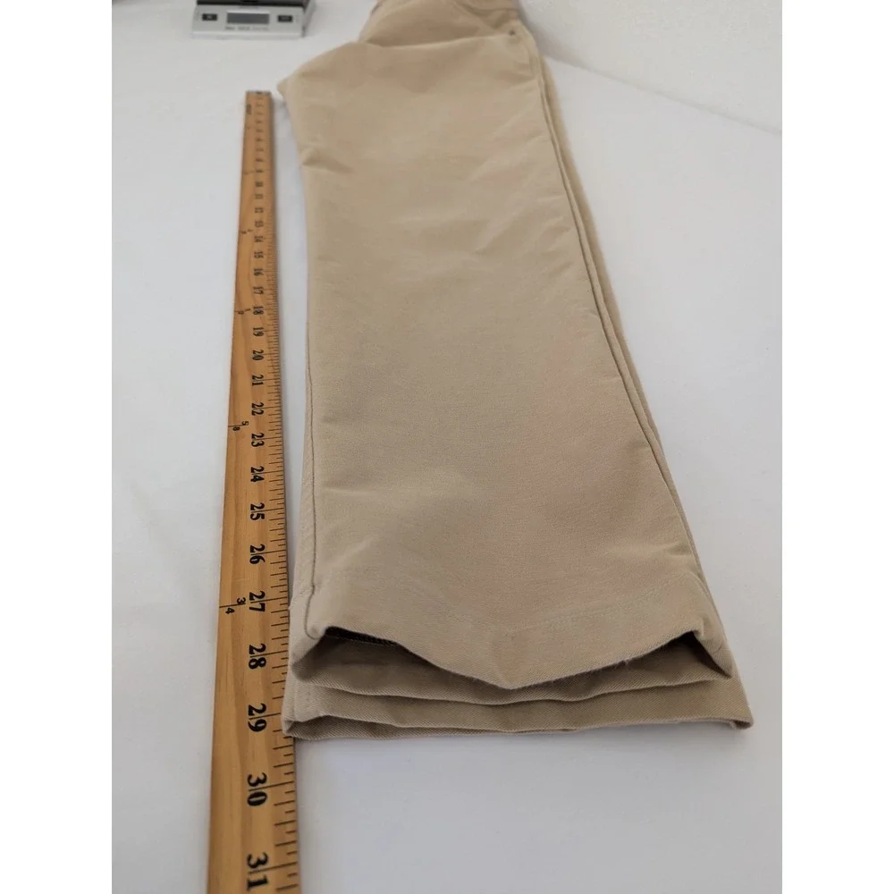 Lululemon Lab Utilitech 5 Pocket Pants Tan Beige‎ Mens Size 32 Straight Leg